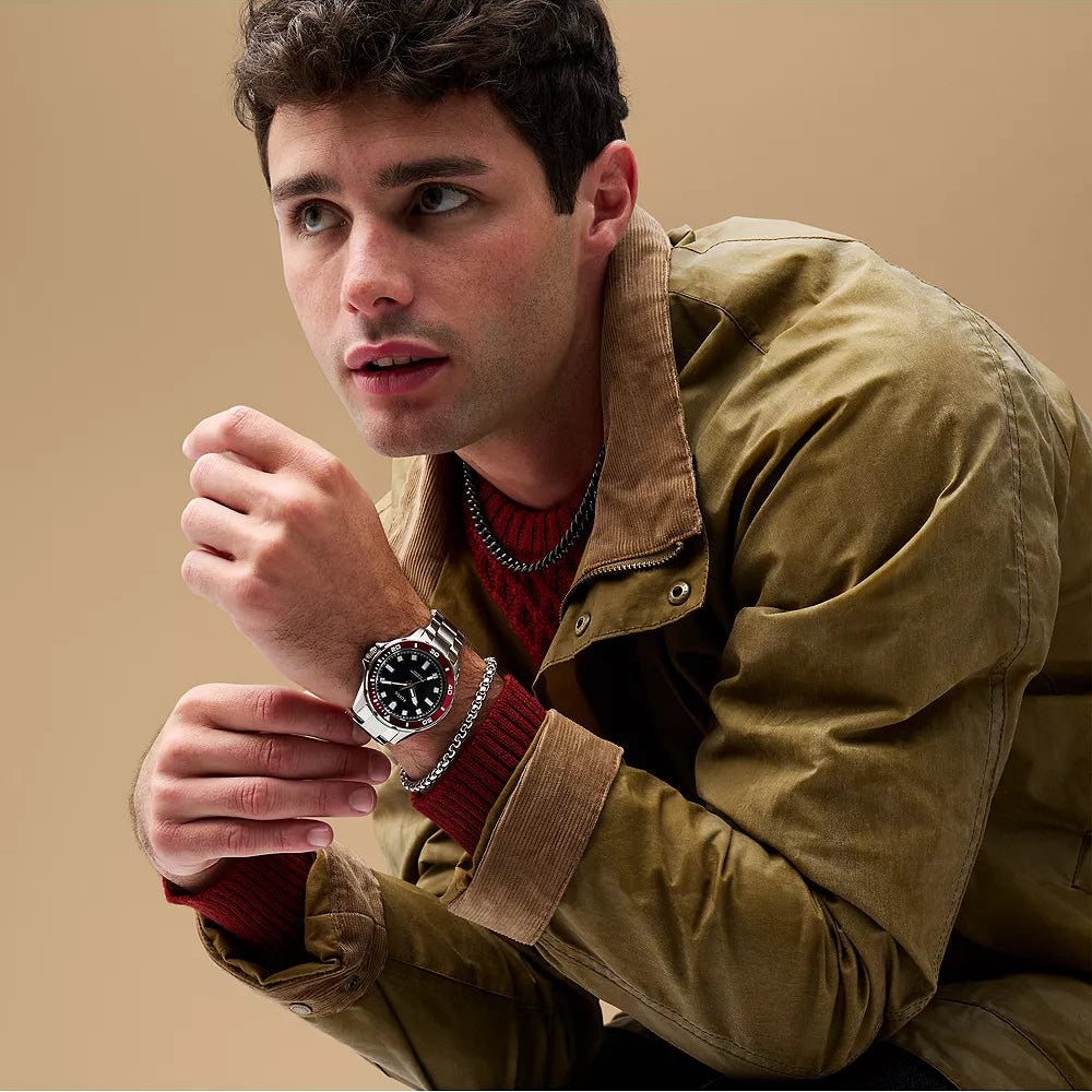 Fossil Dalton Quartz Black Dial