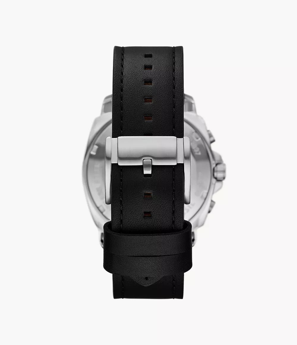Fossil Privateer Men's Watch with Leather Strap