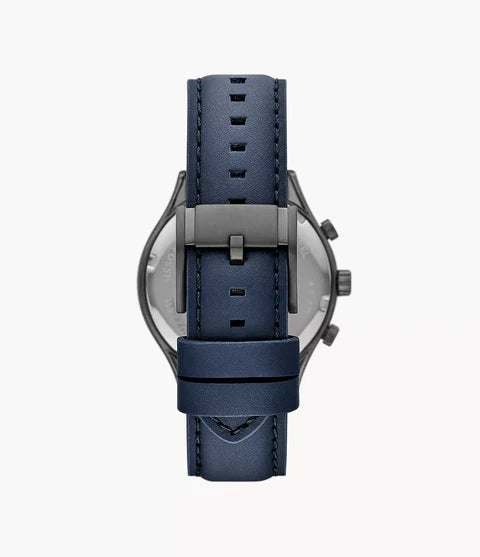 Fossil Fenmore men's leather bracelet