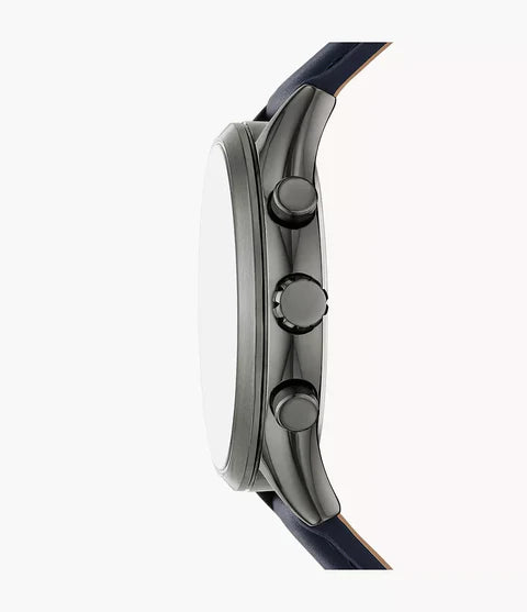 Fossil Fenmore men's leather bracelet