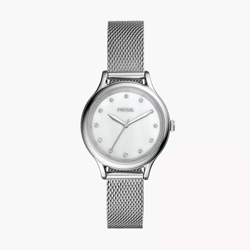 Fossil Laney Three-Hand Stainless Steel Watch
