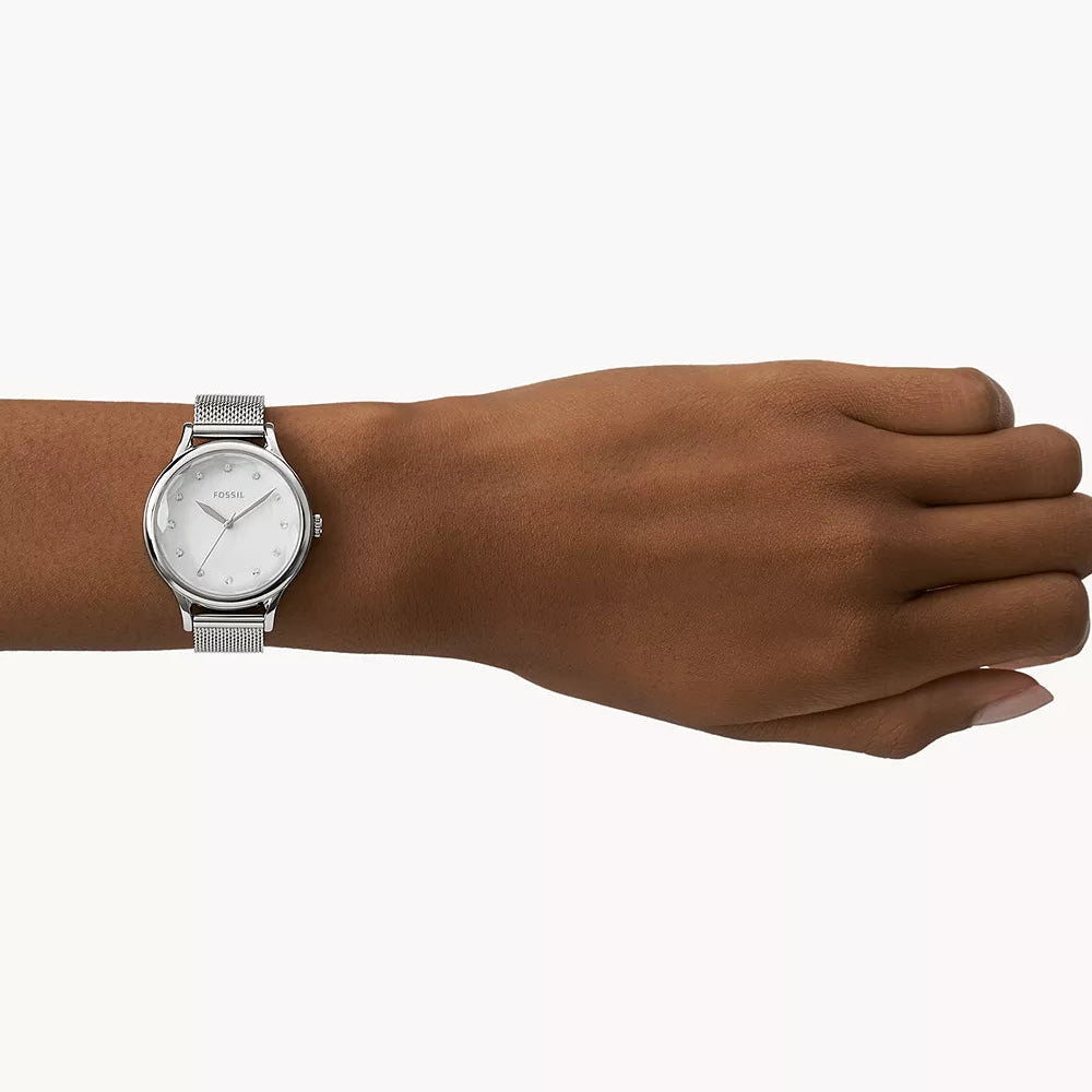Fossil Laney Three-Hand Stainless Steel Watch