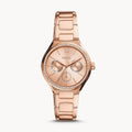 Fossil Eevie Multifunction Rose Gold-Tone Stainless Steel Watch