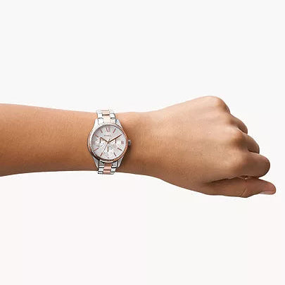 Fossil Rye Multifunction Two-Tone Stainless Steel Watch