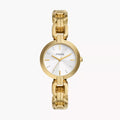Fossil Kerrigan Three-Hand Gold-Tone Stainless Steel Watch
