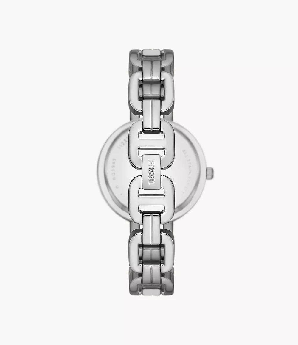 Fossil Kerrigan Three-Hand Stainless Steel Watch