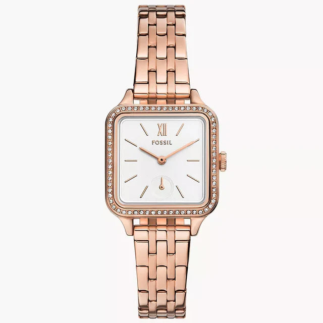 Fossil Colleen Three-Hand Rose Gold-Tone Stainless Steel Watch