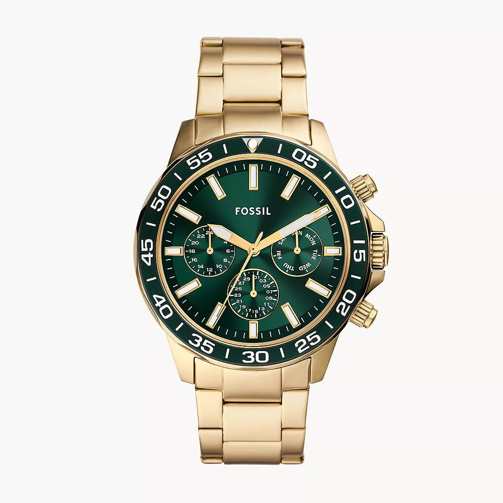 Fossil Bannon Multifunction Gold-Tone Stainless Steel Watch