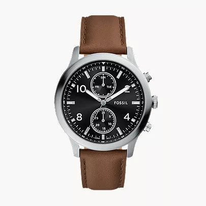 Fossil Bennett Multifunction Brown Leather Watch