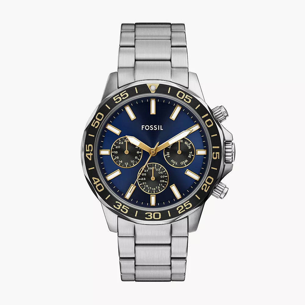 Fossil Bannon Multifunction Stainless Steel Watch
