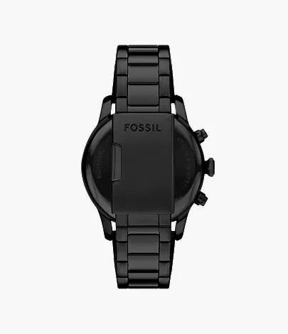 Fossil Bennett Multifunction Watch in Black Stainless Steel
