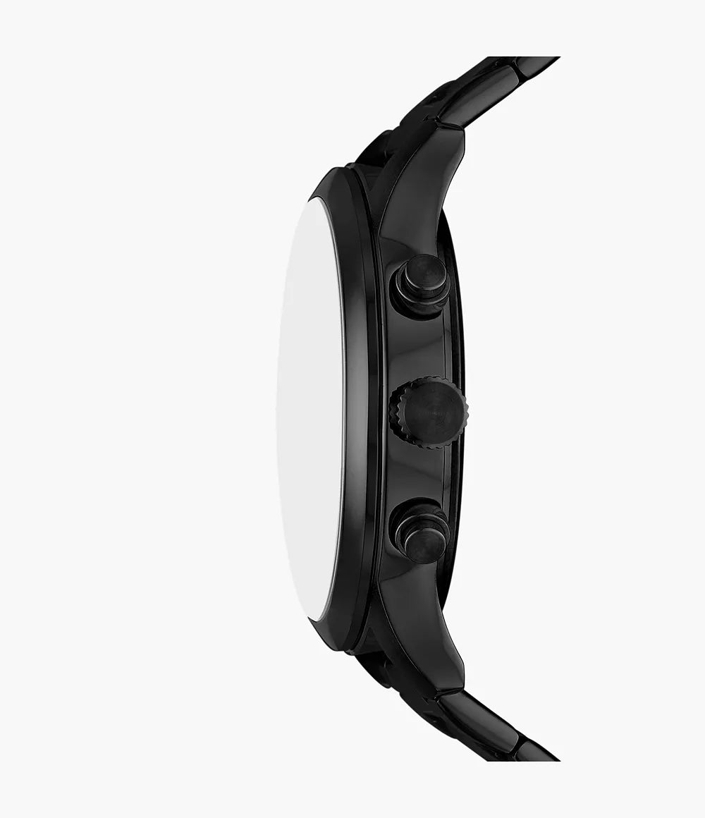 Fossil Bennett Multifunction Watch in Black Stainless Steel