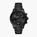 Fossil Bennett Multifunction Watch in Black Stainless Steel
