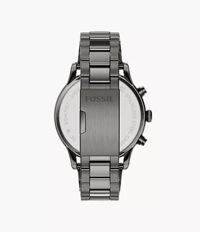 Fossil Bennett Multifunction Watch in Gunmetal Stainless Steel
