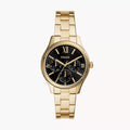 Fossil Rye 36 mm Multifunction Gold-Tone Stainless Steel Watch
