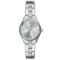 Fossil Rye Silver 3 Hand date Stainless Steel Jam Tangan Wanita 30MM