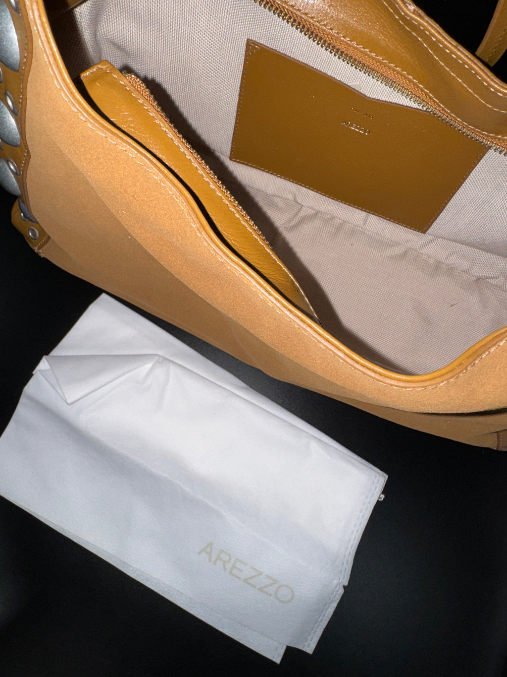 Arezzo Owen Large Suede Hobo