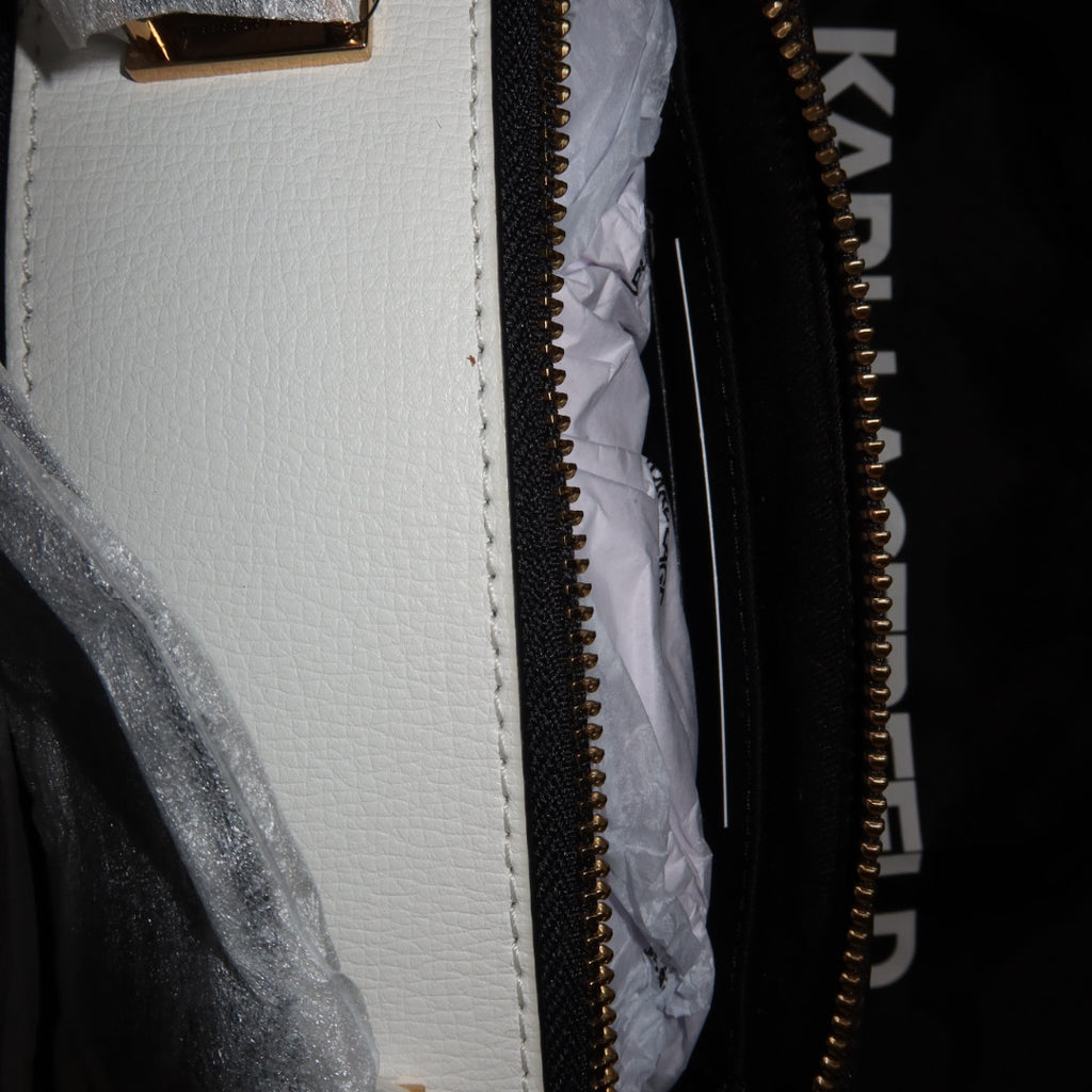 KARL LAGERFELD Simone Lunchbox Double Zip Crossbody