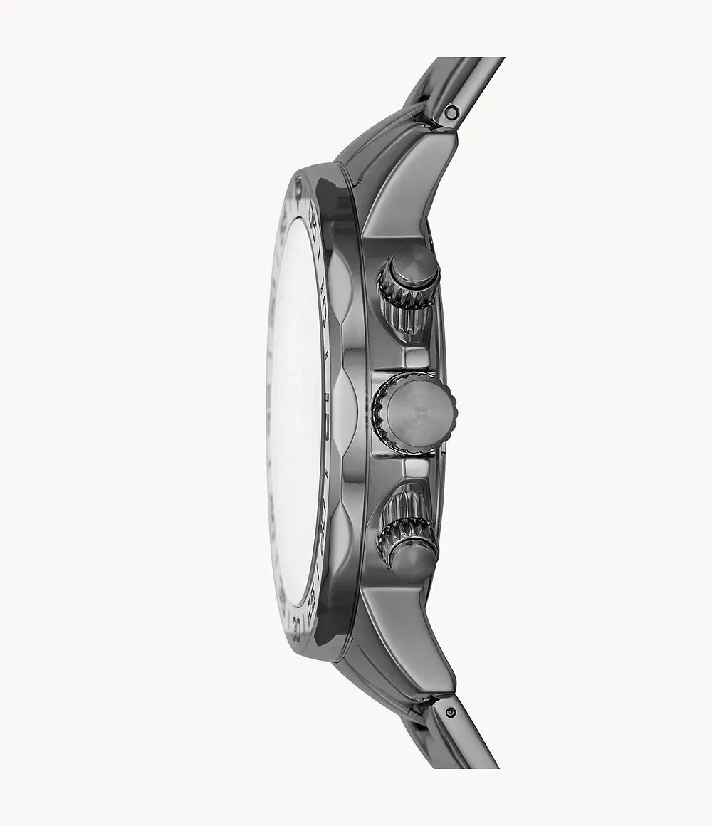 Fossil Bannon Smoked Stainless Steel Multifunctional