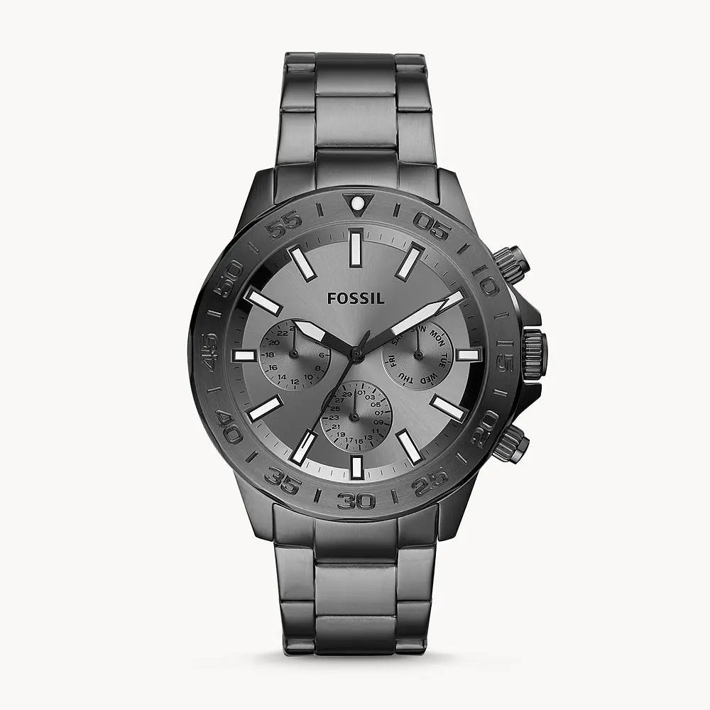 Fossil Bannon Smoked Stainless Steel Multifunctional