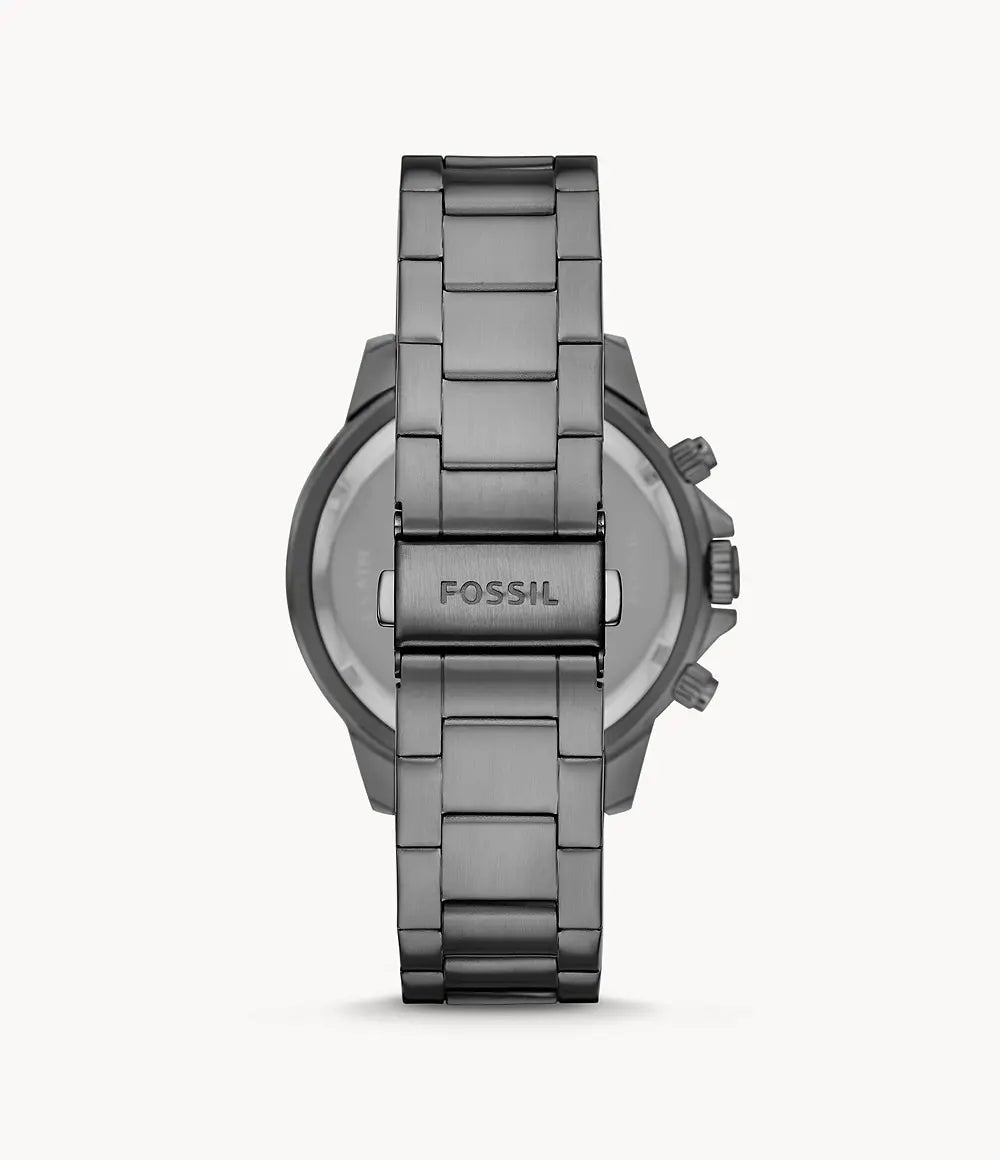 Fossil Bannon Smoked Stainless Steel Multifunctional