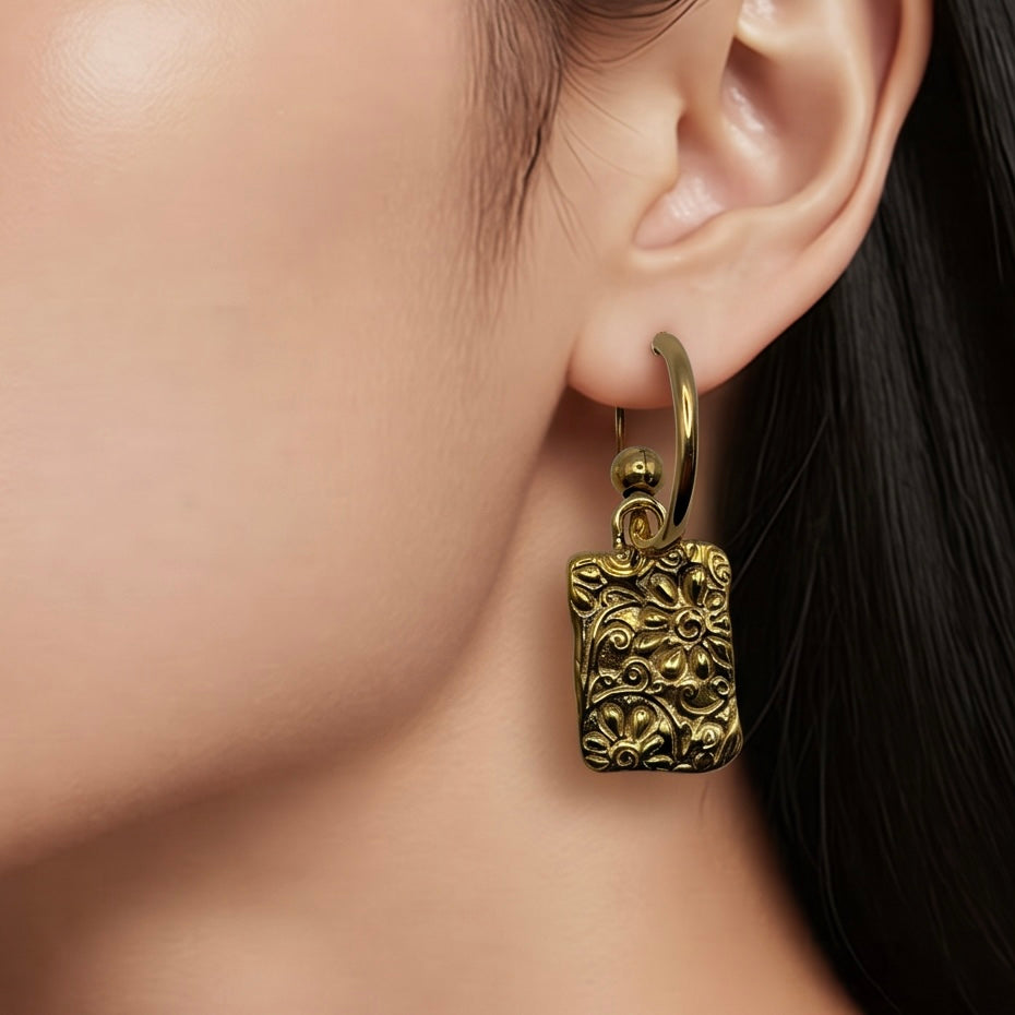 Gold Earrings
