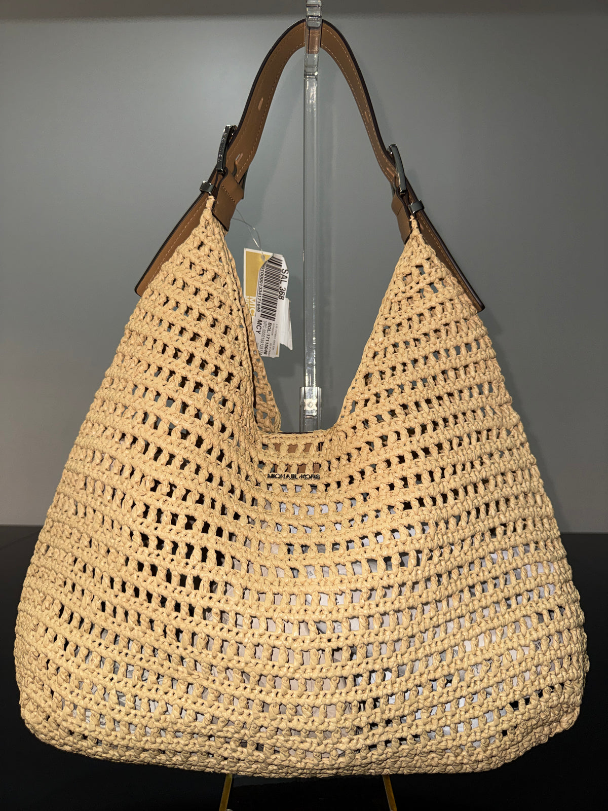 Michael Kors Bolso de hombro hobo Nolita grande en crochet