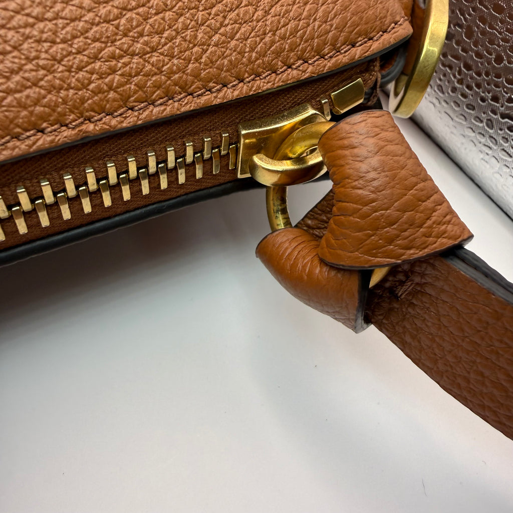 Chloé Bolso tote Marcie de piel granulada