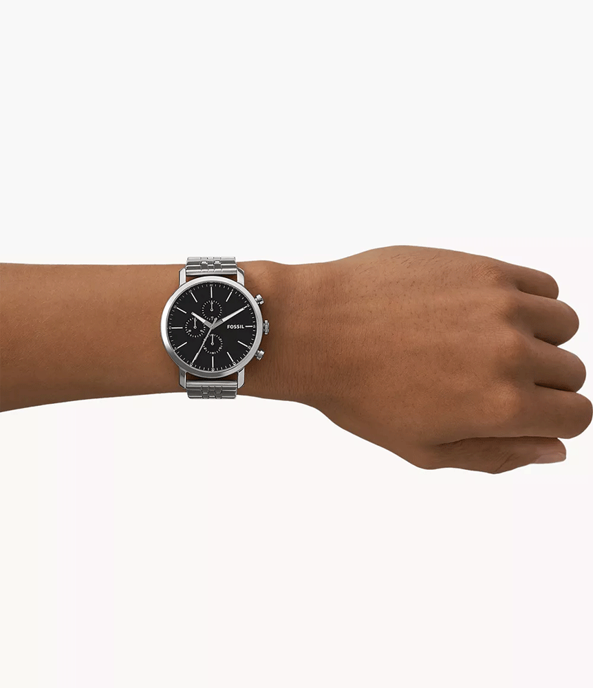 Fossil Luther Chronograph Stainless Steel