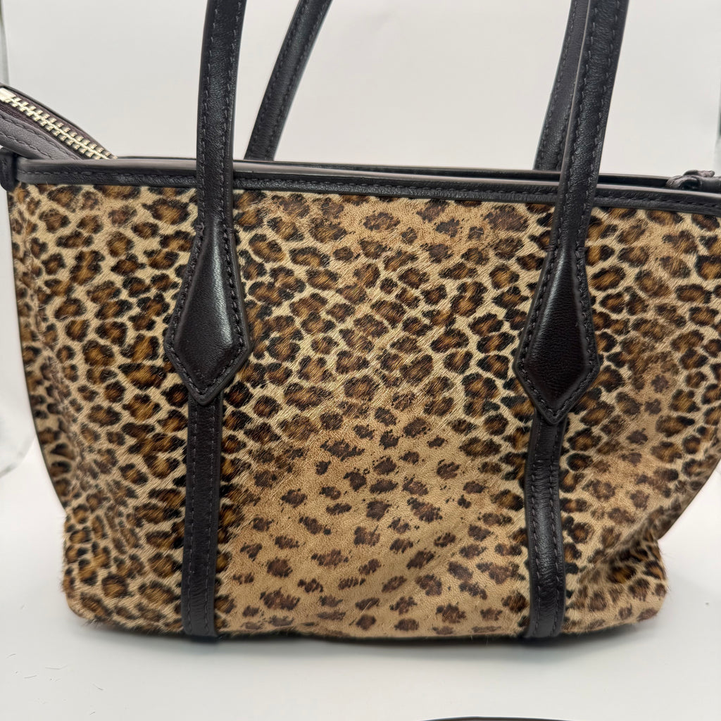 Tory Burch PERRY LEOPARD MINI TOTE