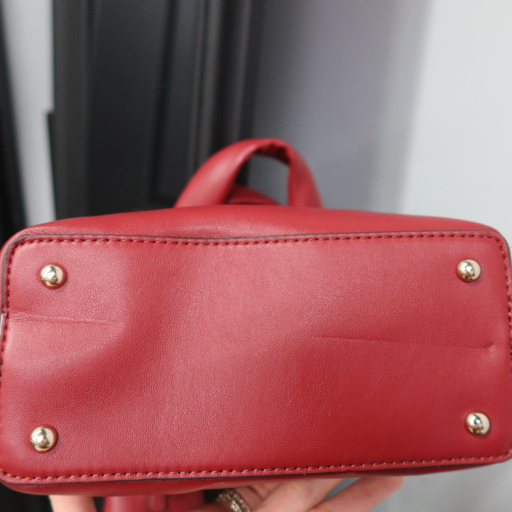 GUESS Sunetra Mini Tote XS Red