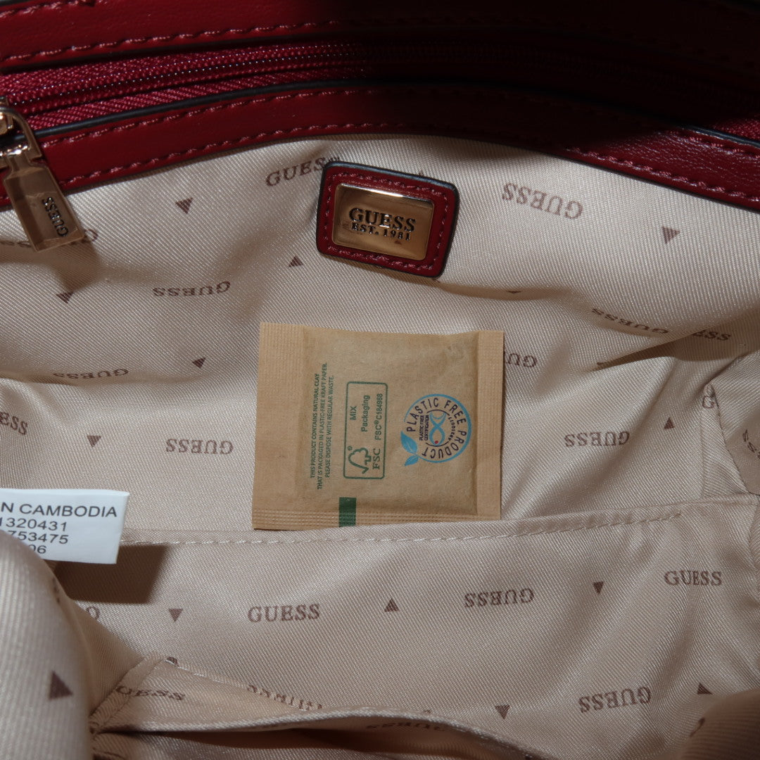GUESS Sunetra Mini Tote XS Red