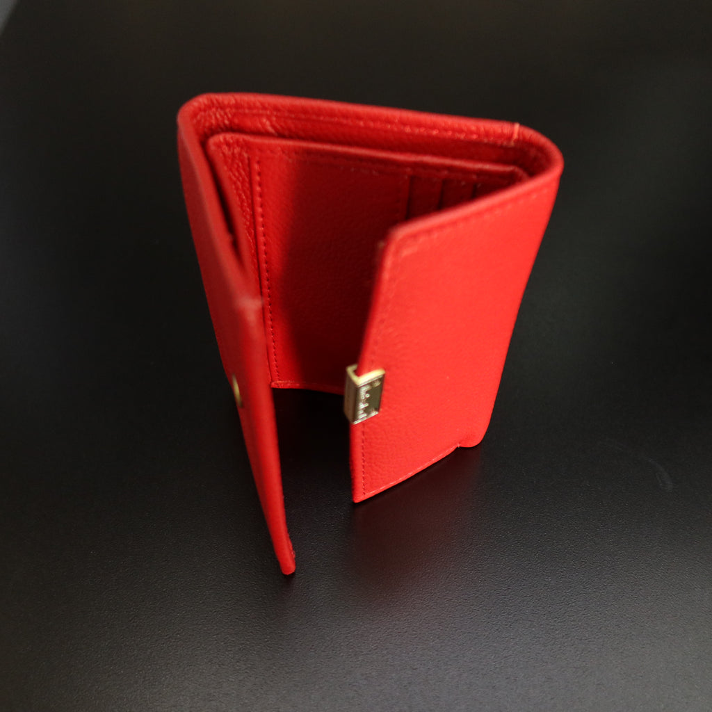 Timberland Women's Leather Rfid Small Indexer Snap Wallet Billfold