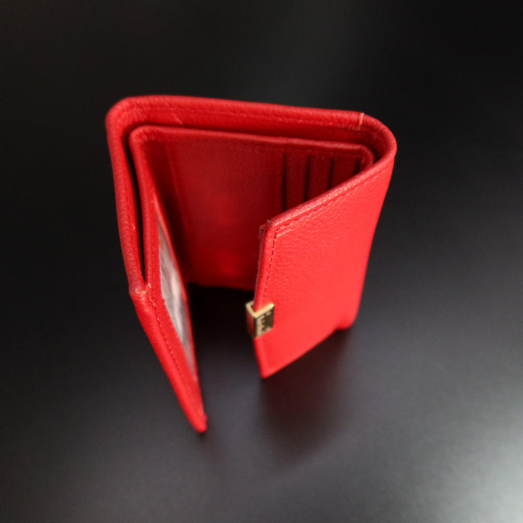 Timberland Women's Leather Rfid Small Indexer Snap Wallet Billfold