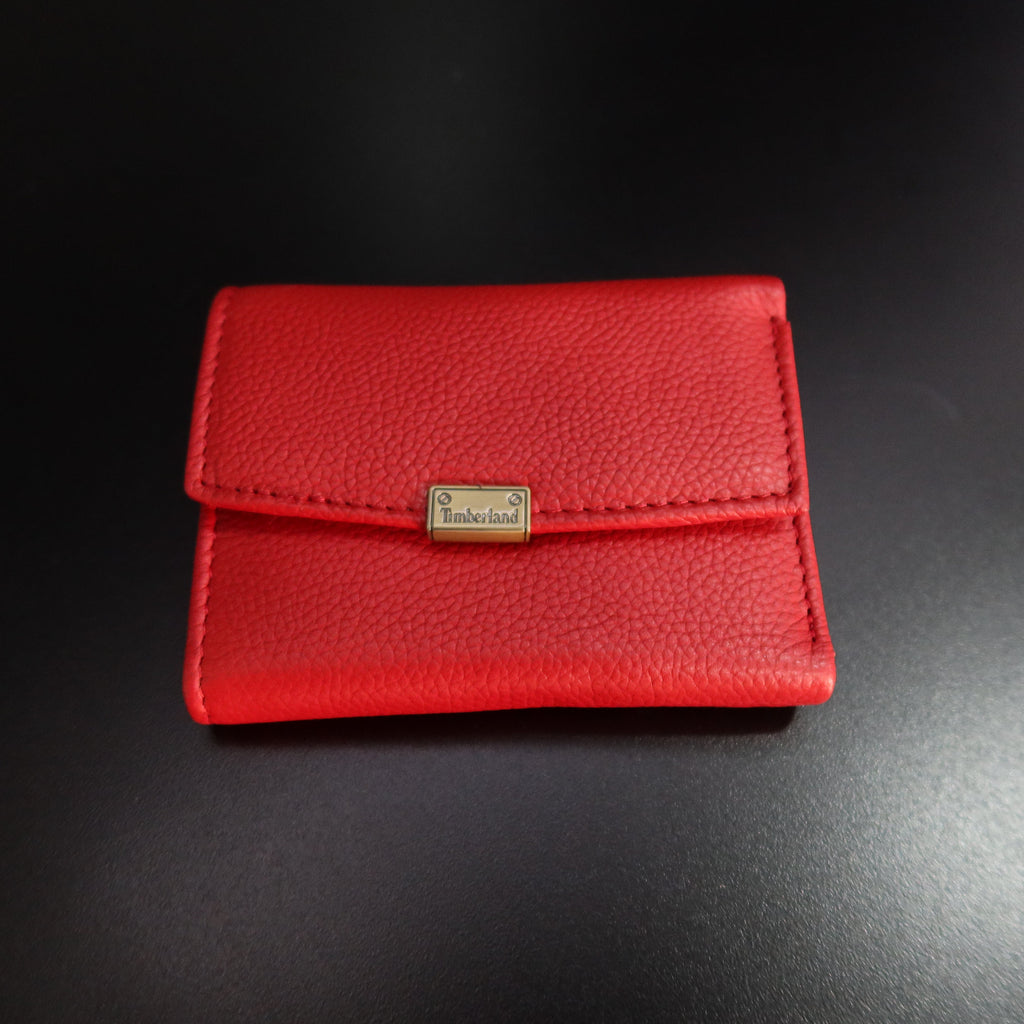 Timberland Women's Leather Rfid Small Indexer Snap Wallet Billfold