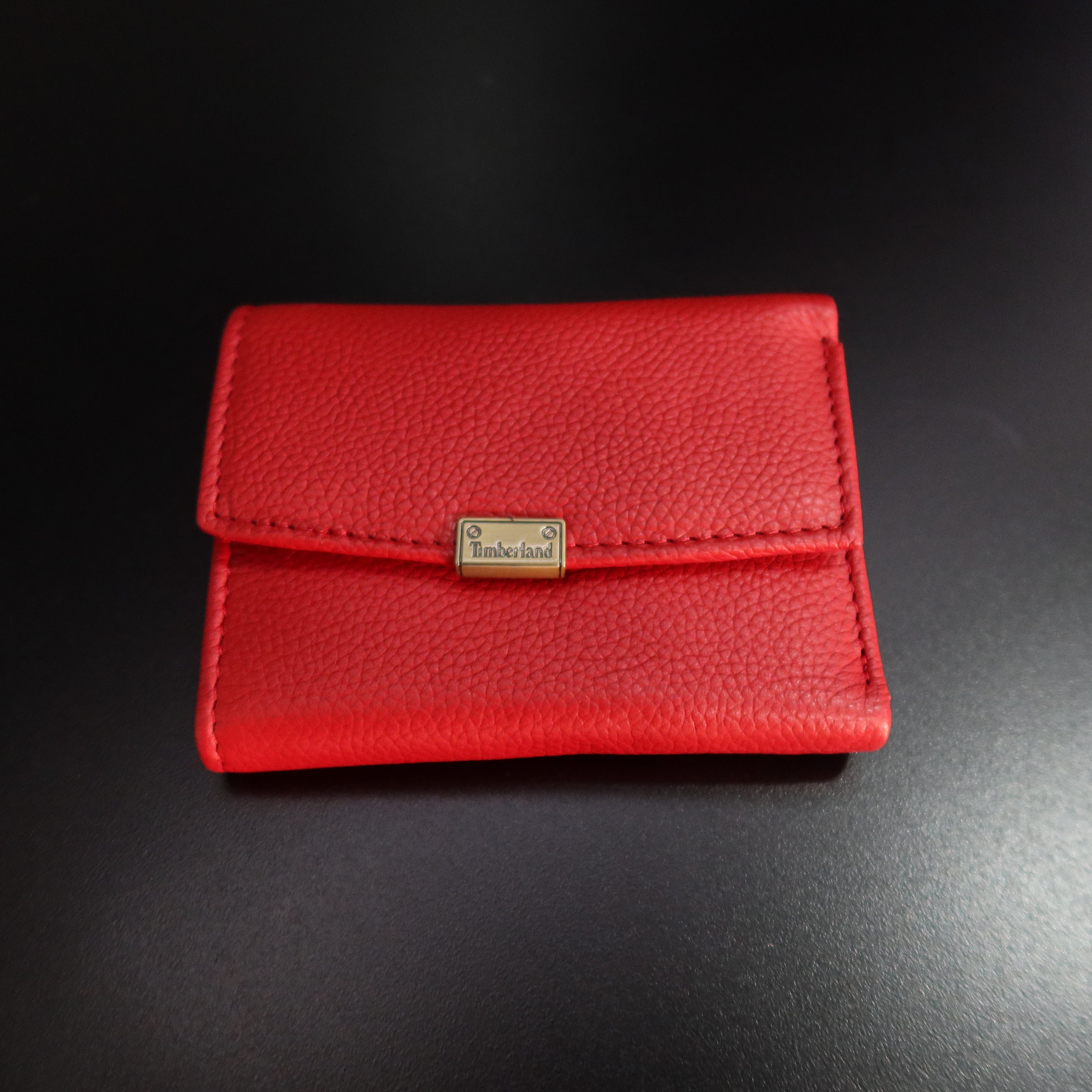 Timberland Women's Leather Rfid Small Indexer Snap Wallet Billfold