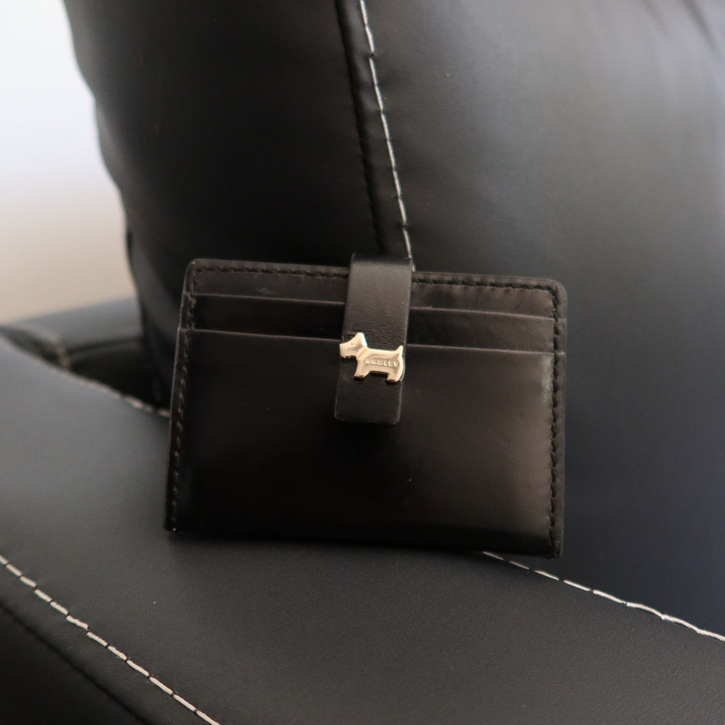 RADLEY LONDON Small Black Newick Road Card Holder