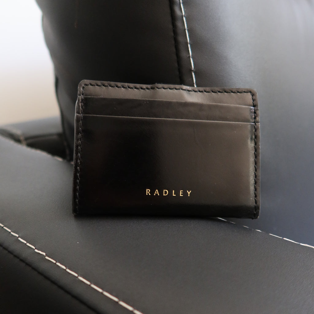 RADLEY LONDON Small Black Newick Road Card Holder