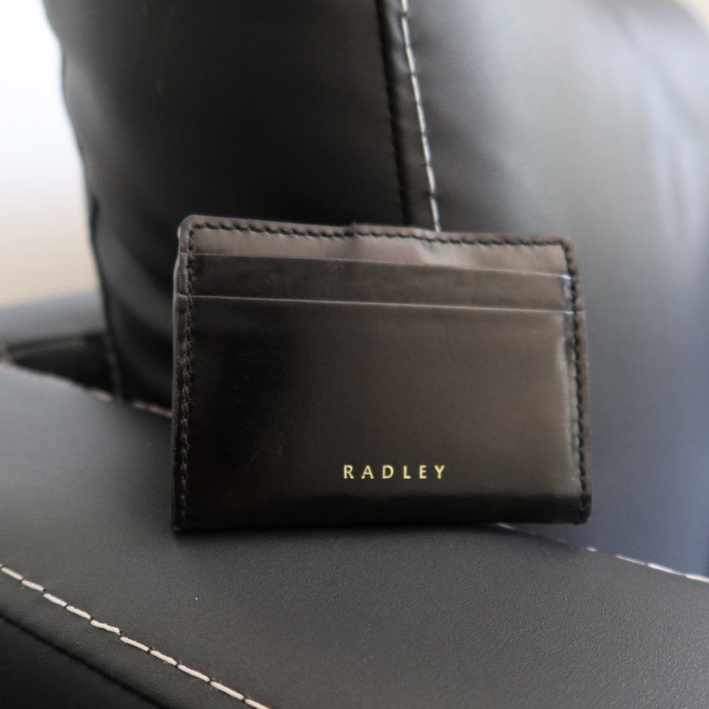 RADLEY LONDON Small Black Newick Road Card Holder