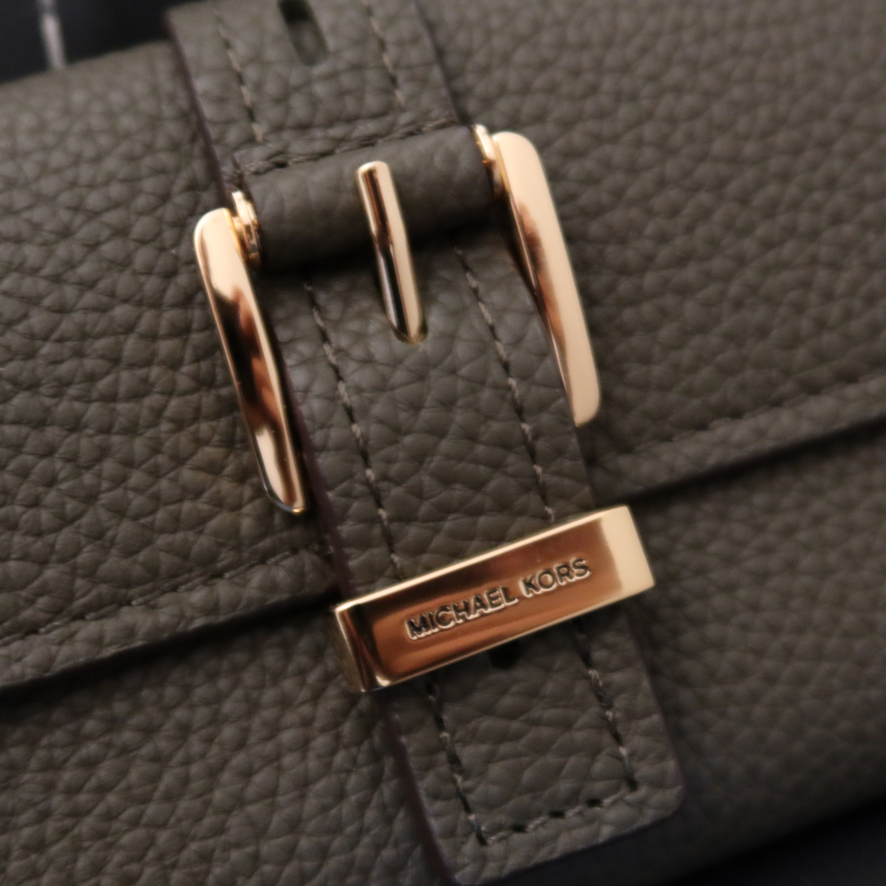 MICHAEL KORS Nolita Flap Trifold Leather Wallet