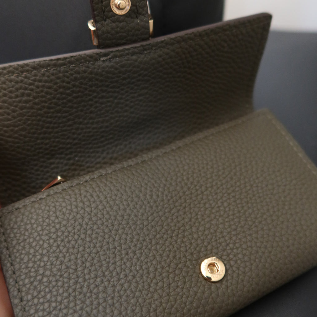 MICHAEL KORS Nolita Flap Trifold Leather Wallet
