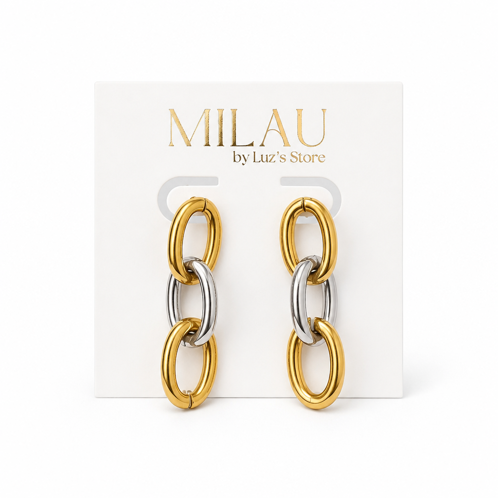 Two Tone Earrings