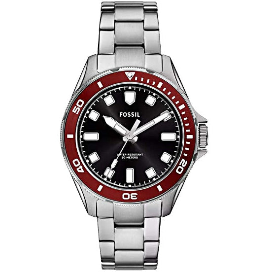 Fossil Dalton Quartz Black Dial