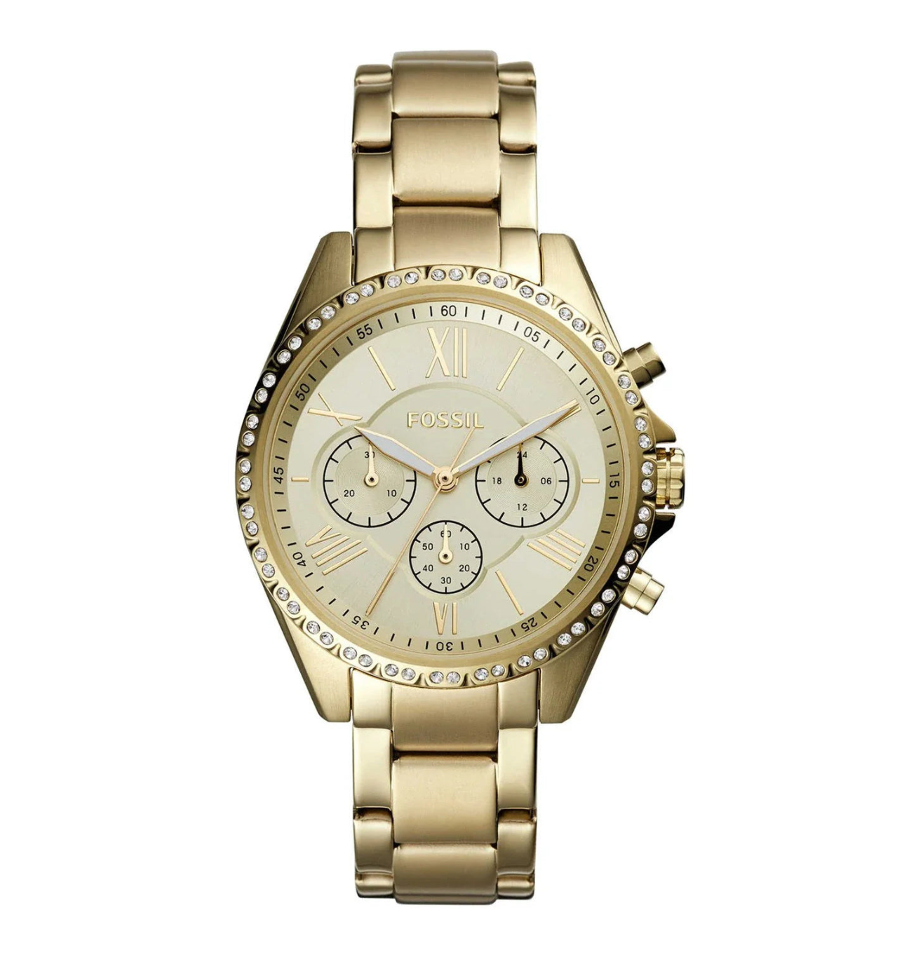 Fossil Courier Chronograph Gold-Tone Stainless Steel Watch