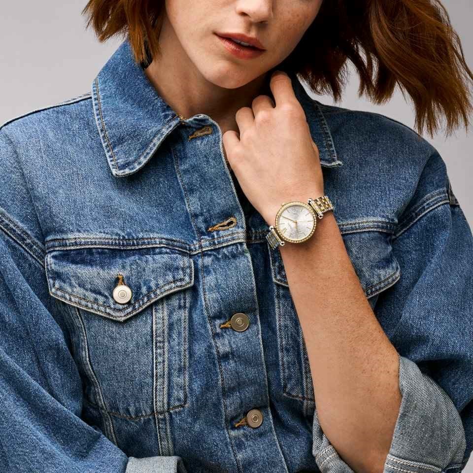 Fossil Tillie Three-Hand Two-Tone Stainless Steel Watch