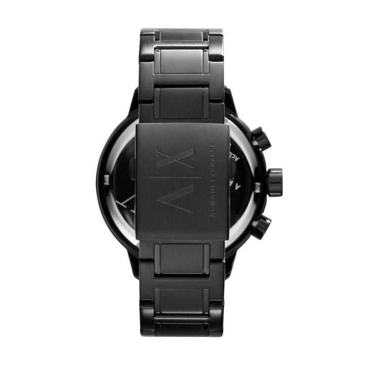 Armani Exchange Black IP Chronograph Bracelet Watch