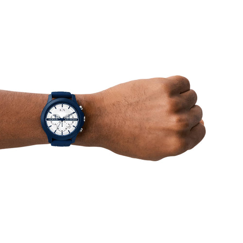 Armani Exchange Blue Watch