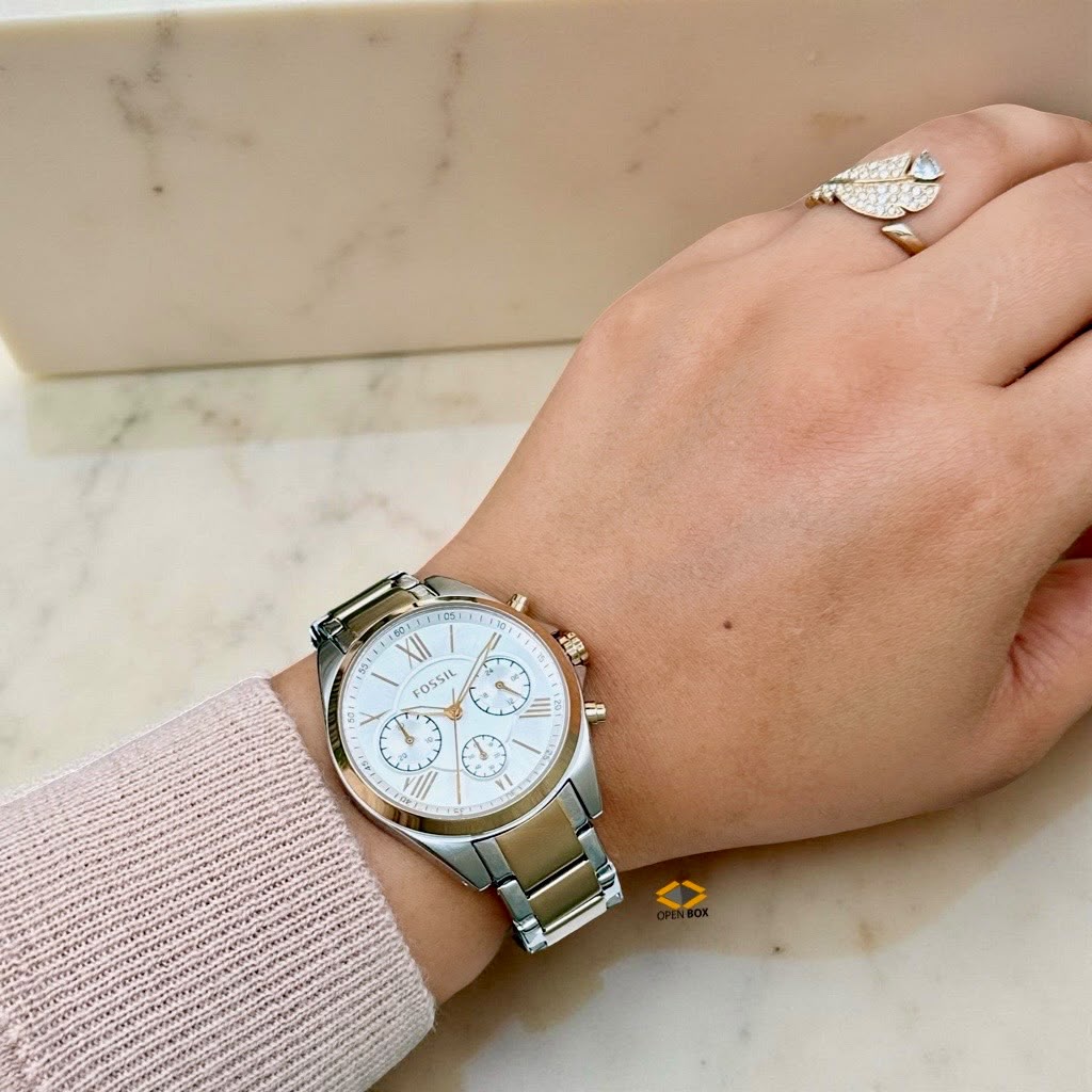 Fossil Modern Courier Chronograph Two-Tone Stainless Watch