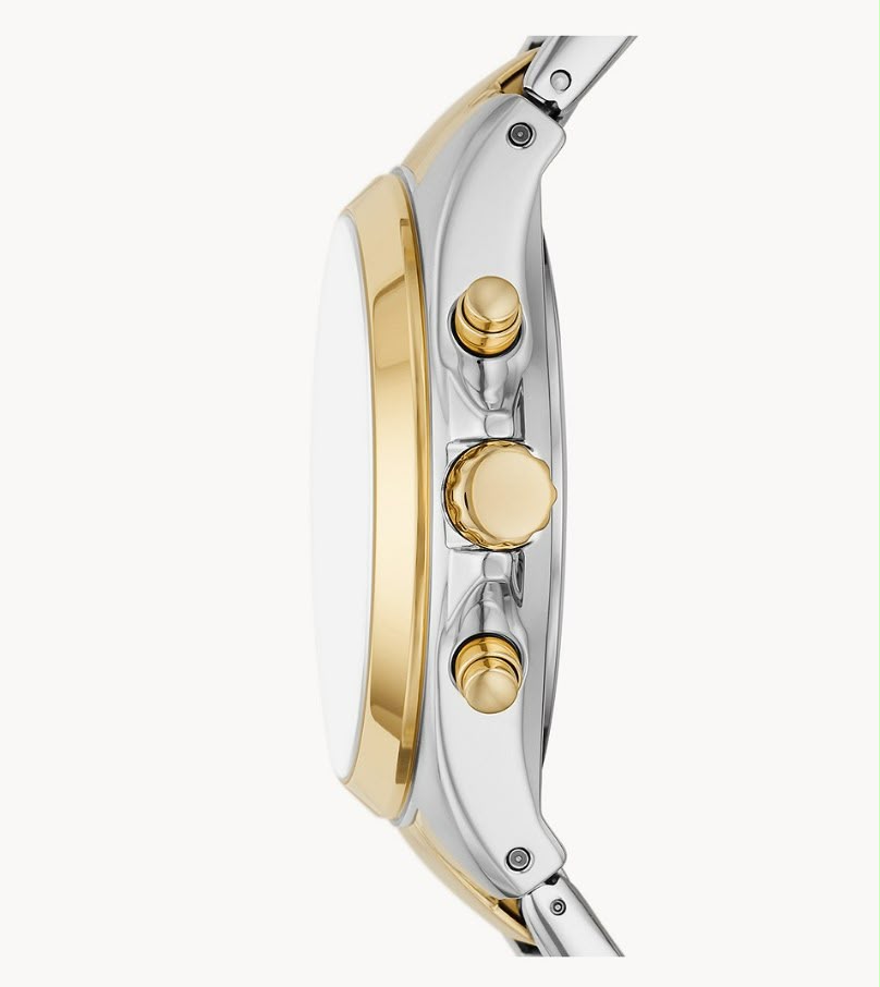 Fossil Modern Courier Chronograph Two-Tone Stainless Watch
