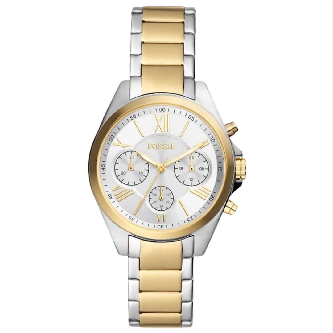Fossil Modern Courier Chronograph Two-Tone Stainless Watch
